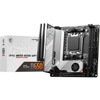 MSI MPG B650I EDGE WIFI AMD B650 Chipset Socket AM5 Mini ITX Desktop Motherboard