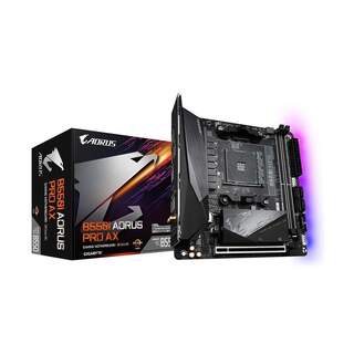 Gigabyte B550I AORUS PRO AX with Wi-Fi AMD B550 Chipset Socket AM4 Mini ITX Desktop Motherboard