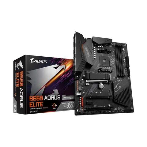 Gigabyte B550 AORUS ELITE AMD B550 Chipset Socket AM4 ATX Desktop Motherboard