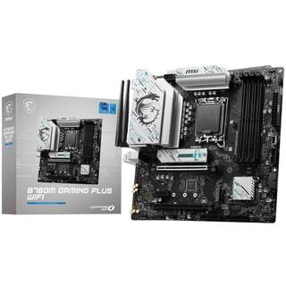 MSI B760M GAMING PLUS WIFI Intel B760 Chipset LGA1700 DDR5 Micro ATX Desktop Motherboard