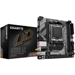 Gigabyte A620I AX with Wi-Fi AMD A620 Chipset Socket AM5 ITX Desktop Motherboard