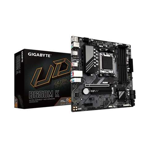 Gigabyte B650M K AMD B650 Chipset Socket AM5 Micro ATX Desktop Motherboard