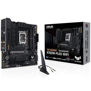 ASUS TUF GAMING B760M-PLUS WIFI Intel B760 Chipset LGA1700 DDR5 Micro ATX Desktop Motherboard