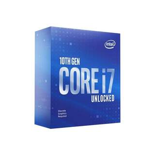 Intel Core i7-10700KF Octa Core CPU with HyperThreading No Cooler Unlocked Multiplier No Integrated Graphics LGA1200 3.8GHz (5.1
