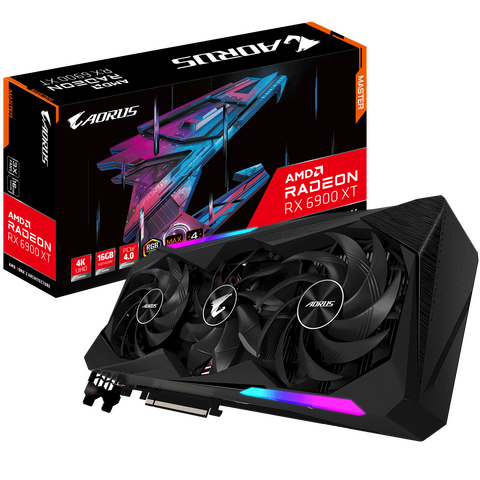Gigabyte Radeon RX 6900 XT AORUS MASTER 16GB Graphics Card