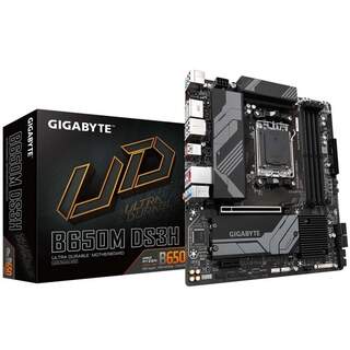Gigabyte B650M DS3H AMD B650 Chipset Socket AM5 Micro ATX Desktop Motherboard