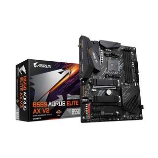 Gigabyte B550 AORUS ELITE AX V2 with Wi-Fi AMD B550 Chipset Socket AM4 ATX Desktop Motherboard