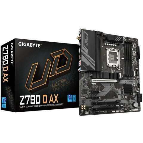 Gigabyte Z790 D AX with Wi-Fi Intel Z790 Chipset LGA1700 DDR5 ATX Desktop Motherboard