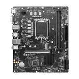 MSI PRO H610M-E DDR4 Intel H610 Chipset LGA1700 DDR4 Micro ATX Desktop Motherboard