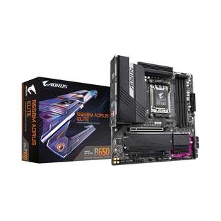 Gigabyte B650M AORUS ELITE AMD B650 Chipset Socket AM5 Micro ATX Desktop Motherboard