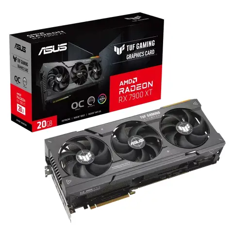 ASUS Radeon RX 7900 XT TUF GAMING OC Edition 20 GB Graphics Card