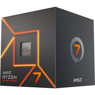 AMD Ryzen 7 7700 8-Core CPU Unlocked Multiplier Socket AM5 3.8GHz (5.3GHz Boost)