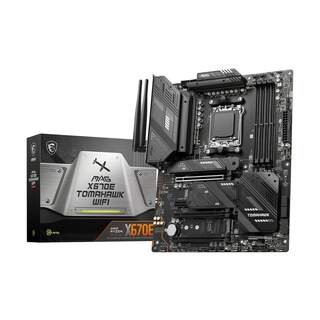 MSI MAG X670E TOMAHAWK WIFI AMD X670 Chipset Socket AM5 ATX Desktop Motherboard