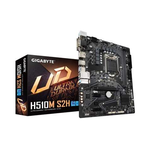 Gigabyte H510M S2H Intel H510 Chipset LGA1200 Micro ATX Desktop Motherboard