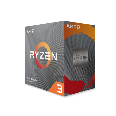 AMD Ryzen 3 4100 Quad Core CPU with SMT Unlocked Multiplier Socket AM4 3.8GHz (4.0GHz Boost)
