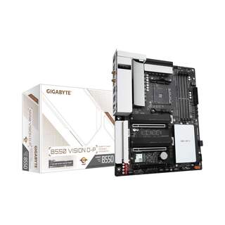 Gigabyte B550 VISION D-P with Wi-Fi AMD B550 Chipset Socket AM4 ATX Desktop Motherboard