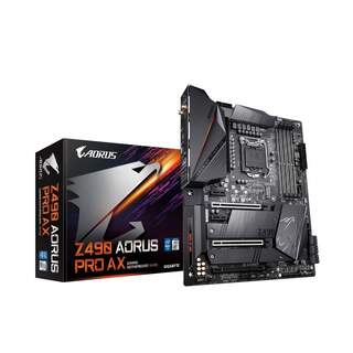 Gigabyte Z490 AORUS PRO AX with Wi-Fi Intel Z490 Chipset LGA1200 ATX Desktop Motherboard