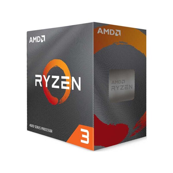 AMD Ryzen 3 4100 Quad Core CPU with SMT Unlocked Multiplier Socket AM4 3.8GHz (4.0GHz Boost)