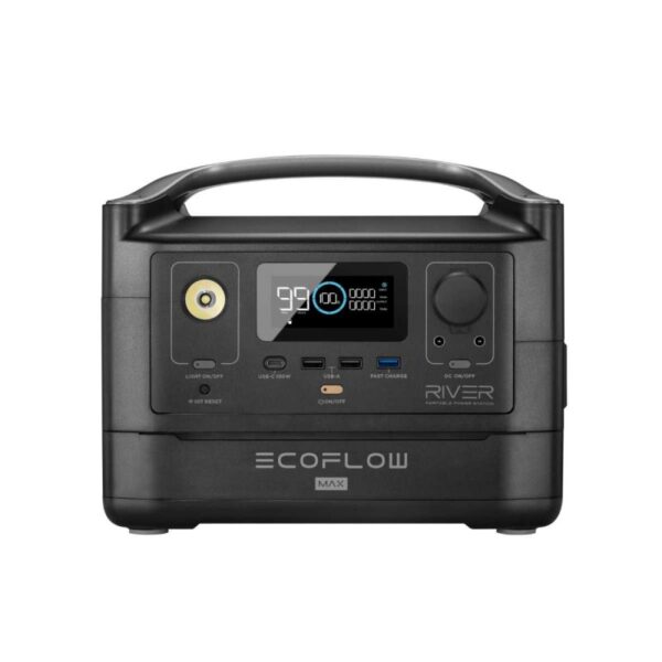 EcoFlow RIVER MAX Portable Power Station - 576 Watt